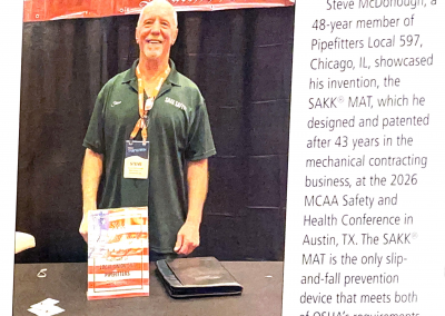 The Sakk Mat is Proudly Made in the USA by Roeming Industries in Mequon, WI.